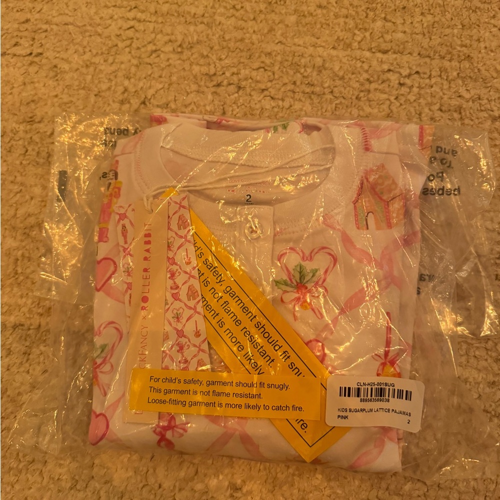 Roller Rabbit Love Shack Fancy Pajama Set - Picture 2 of 2